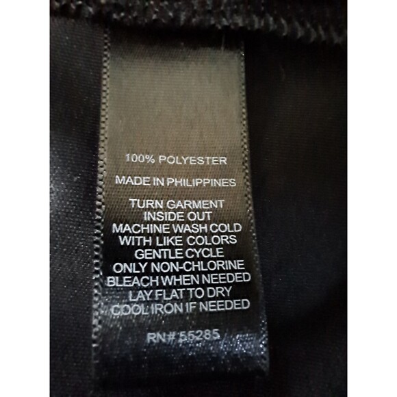 Express Dress Small Black Sheer Top Lined Pockets Elastic Waist Lace Up V-Neck - Picture 4 of 10